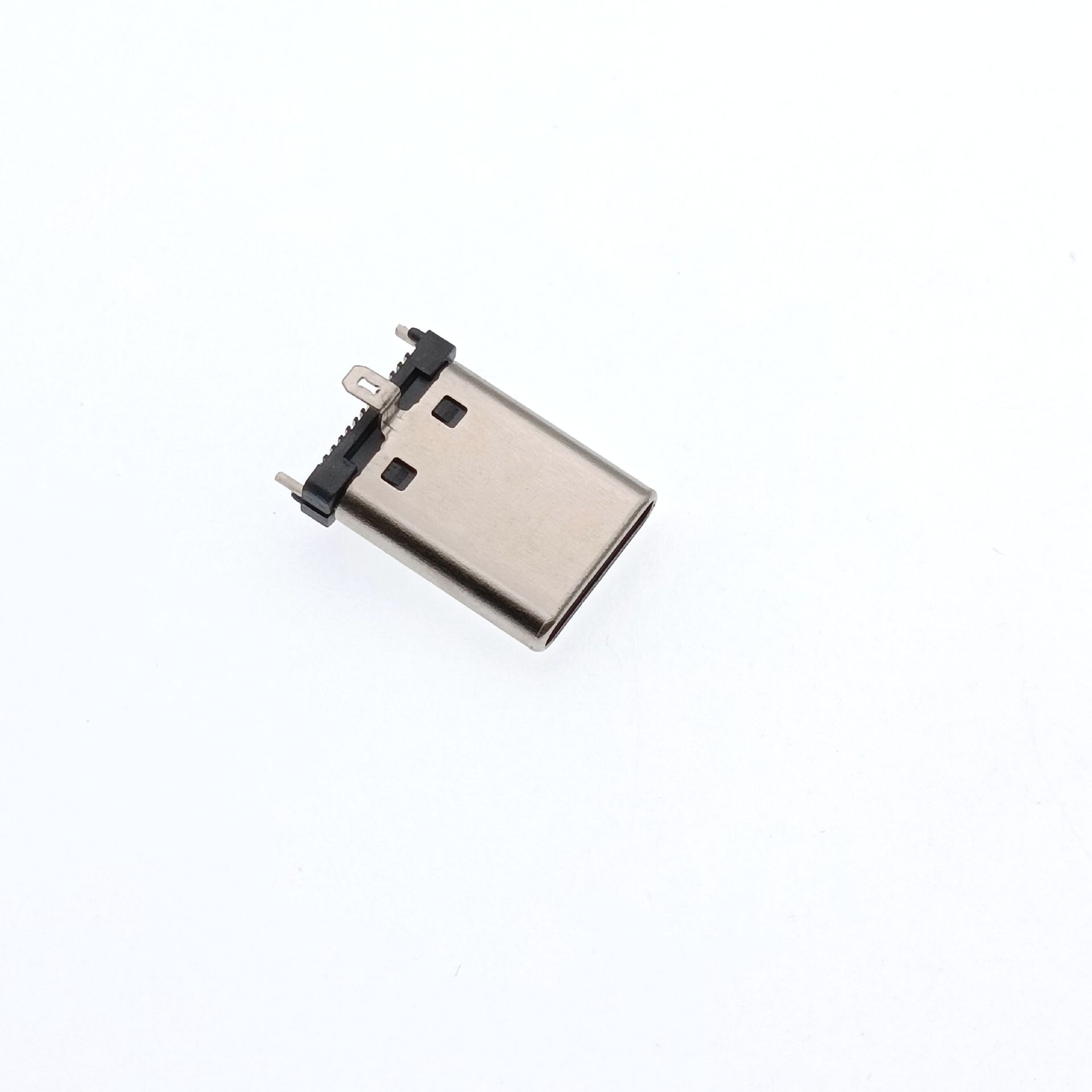 USB 3.1 TYPE-C 24PIN公頭 180度立式貼片SMT 三腳 H=11.1mm USB連接器 金晟鑫