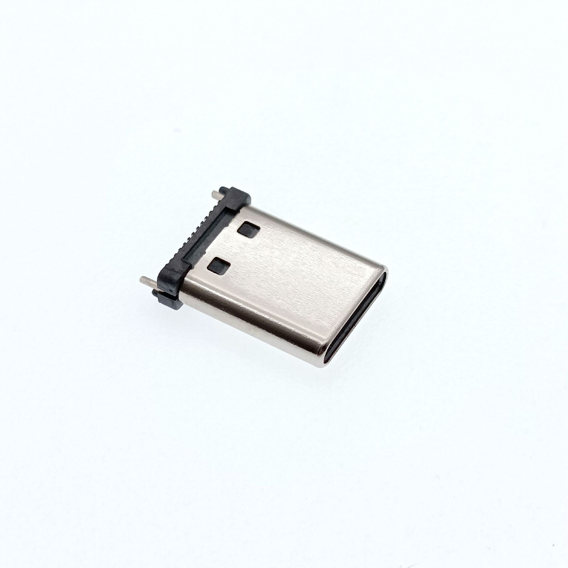 USB 3.1 TYPE-C 24PIN公頭 180度立式貼片SMT 24p立貼公頭帶柱 usb連接器 金晟鑫